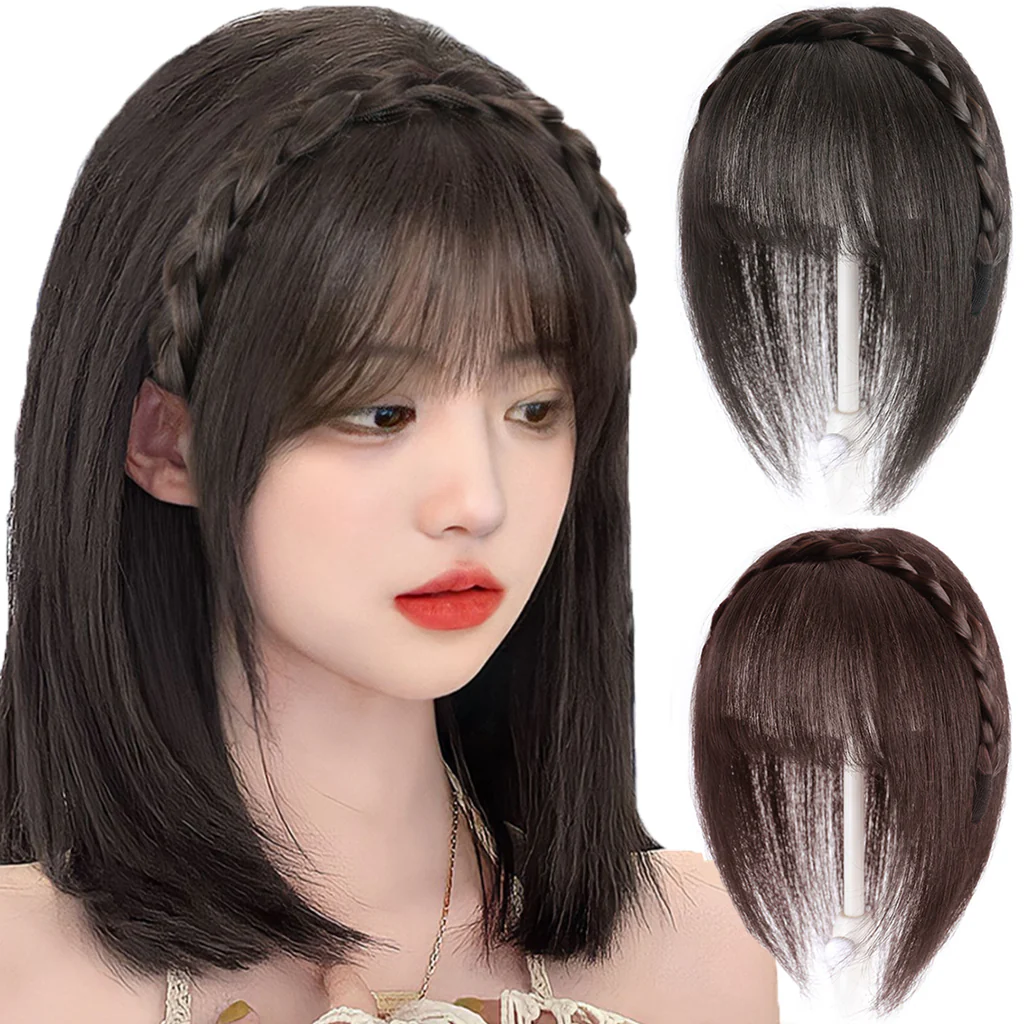 Natural Wig Bang Clip - Image 24