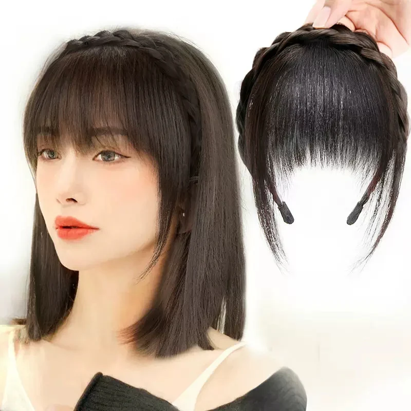 Natural Wig Bang Clip - Image 25