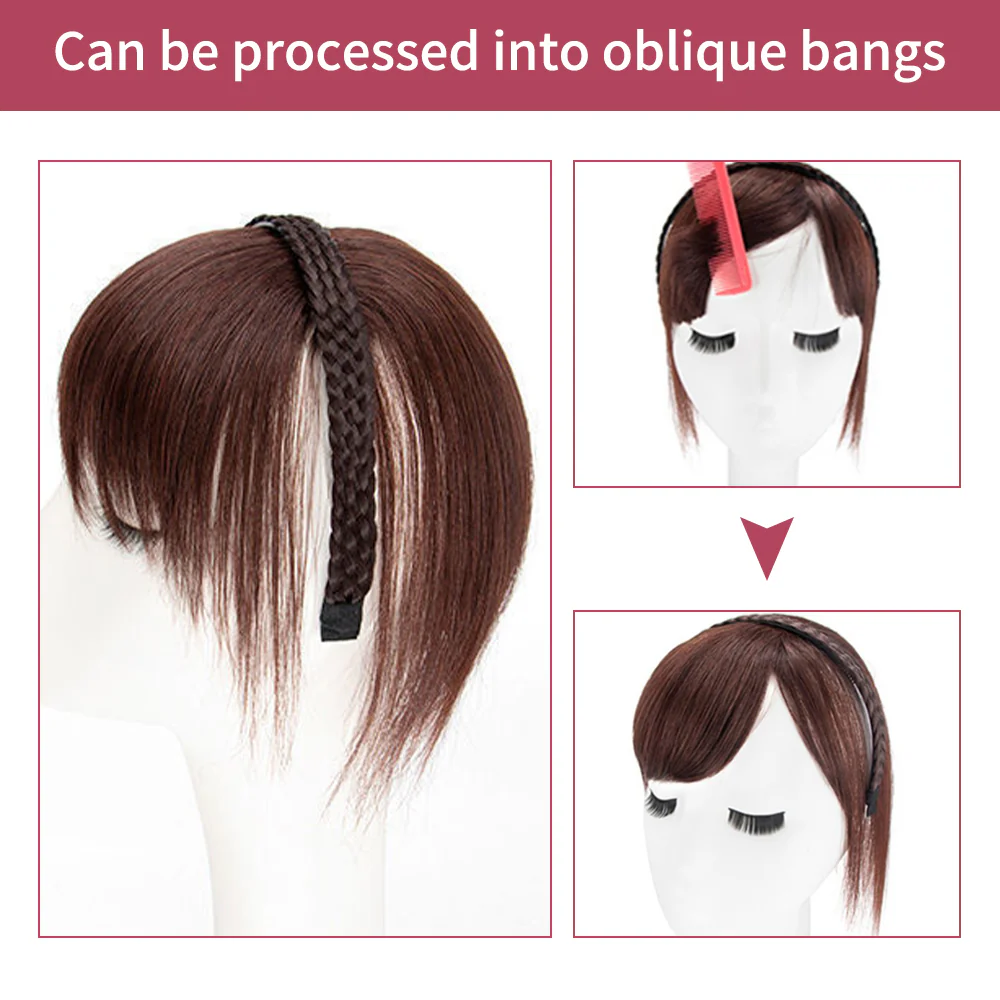 Natural Wig Bang Clip - Image 34