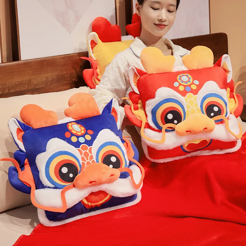 New 2024 Dragon Year Pillow  Blanket - Image 4