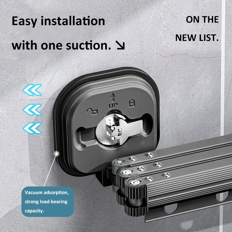 No-drill Foldable Drying Rack - Image 3