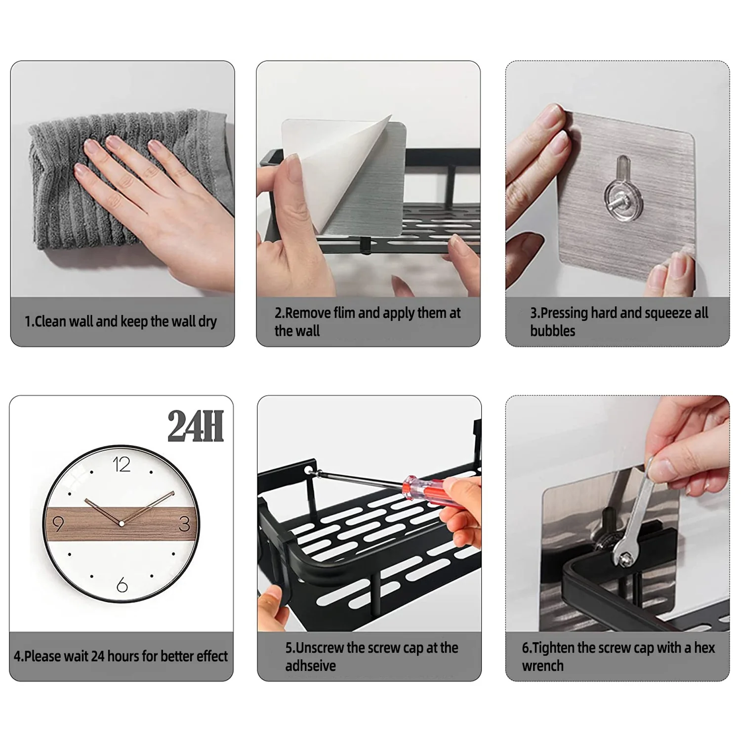 No-drill Organizing Shelf - Image 10