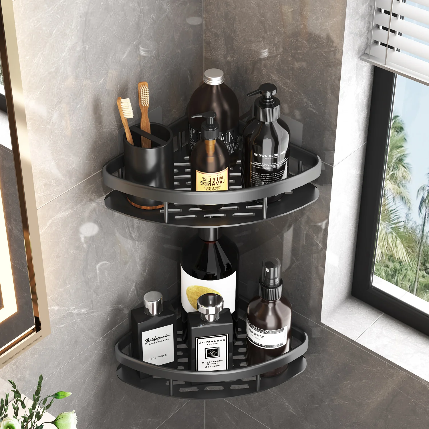 No-drill Organizing Shelf - Image 12