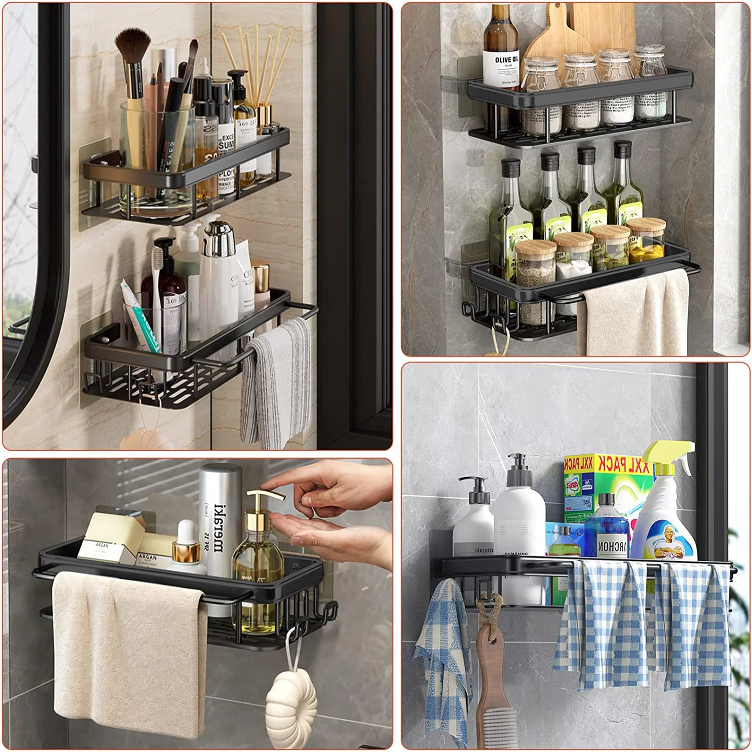 No-drill Organizing Shelf - Image 15