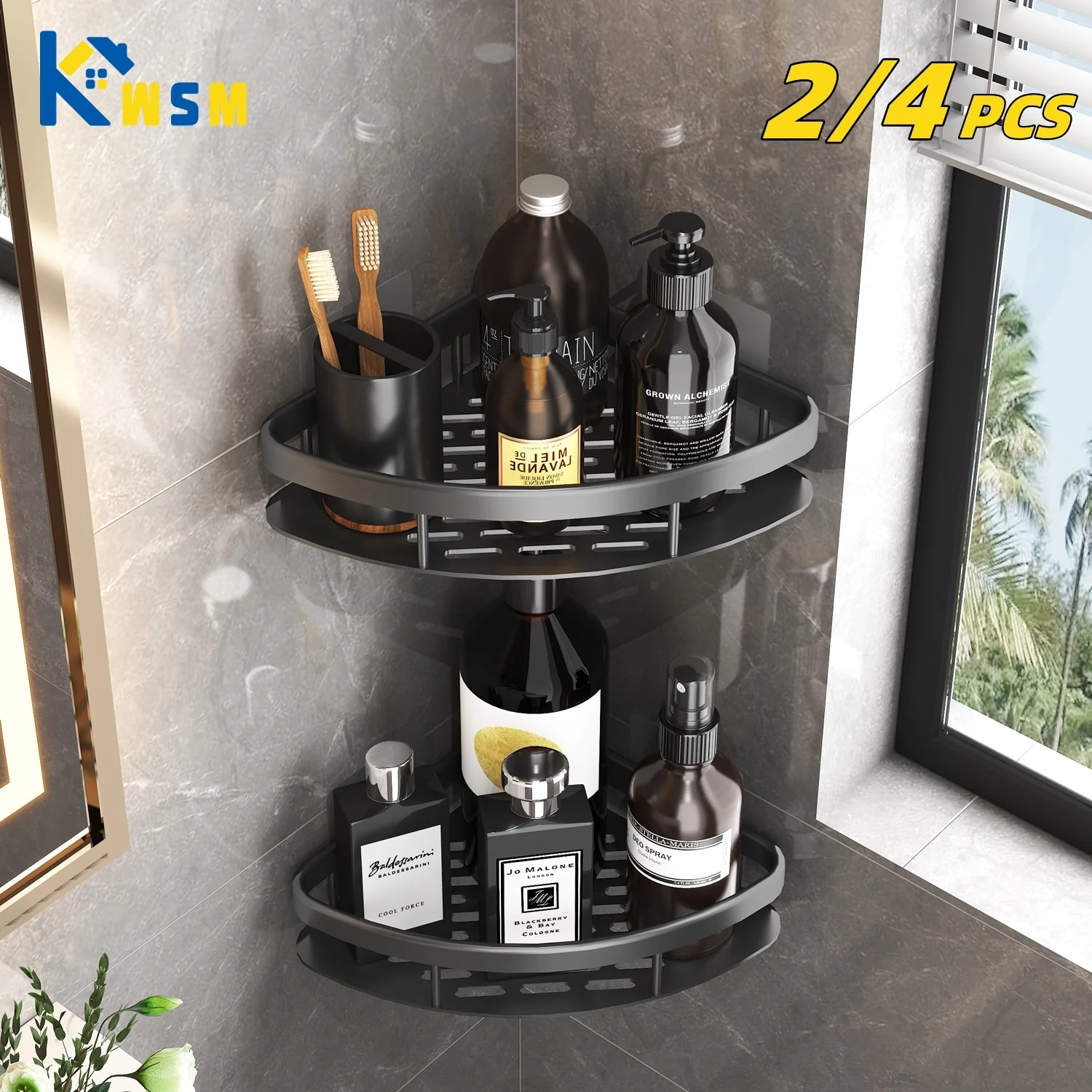 No-drill Organizing Shelf - Image 8