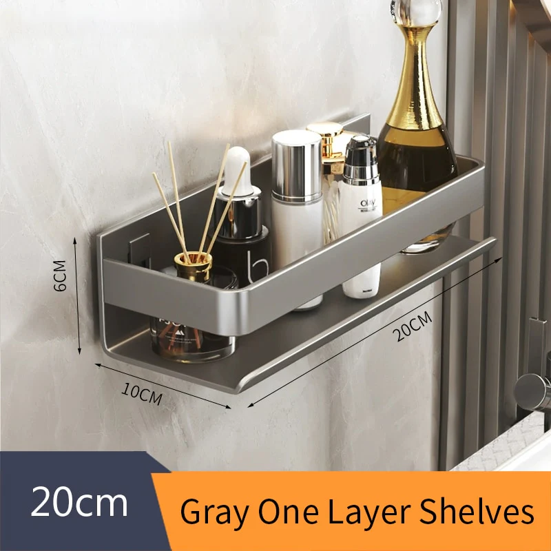 No-Drill Organizing Shelf Rack - Image 10