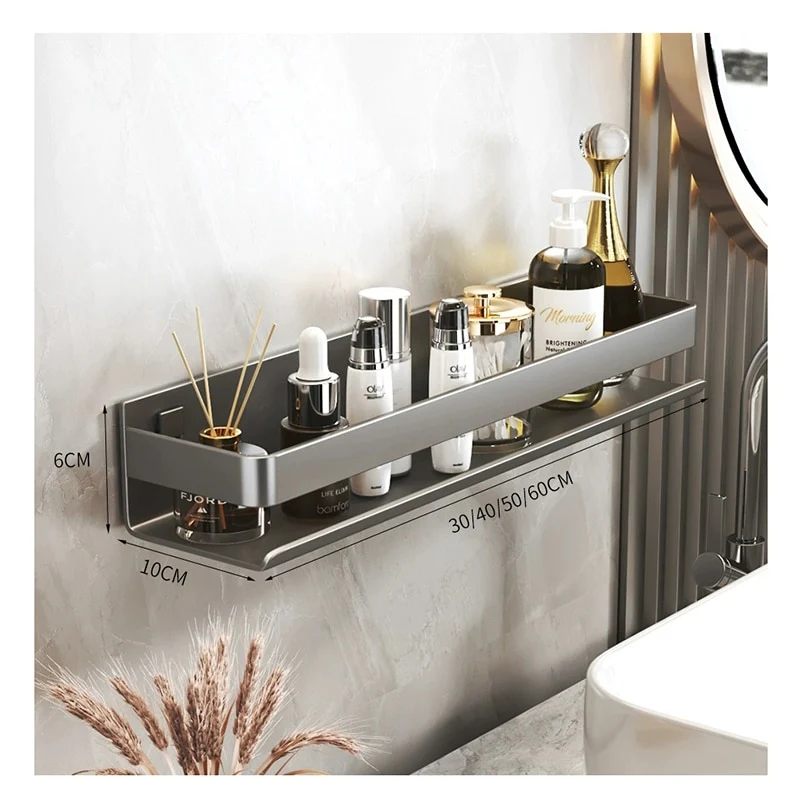 No-Drill Organizing Shelf Rack - Image 18