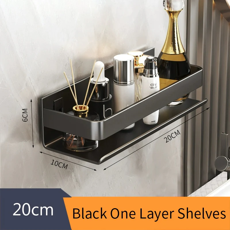 No-Drill Organizing Shelf Rack - Image 2
