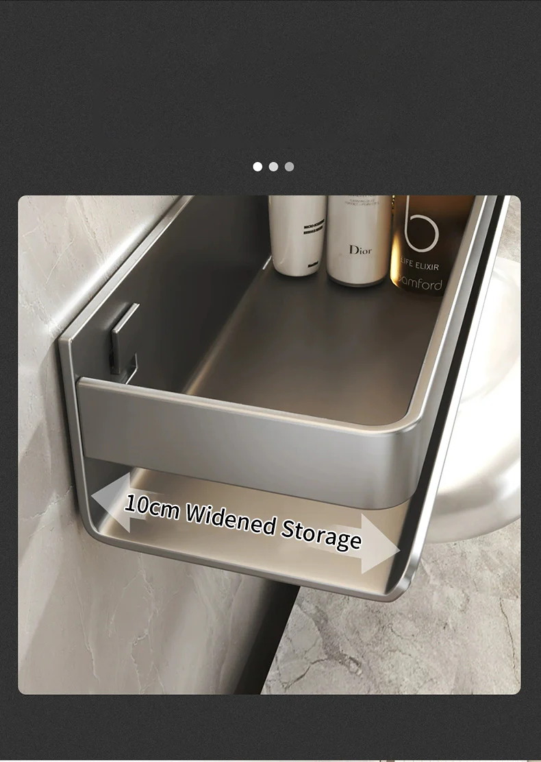 No-Drill Organizing Shelf Rack - Image 24