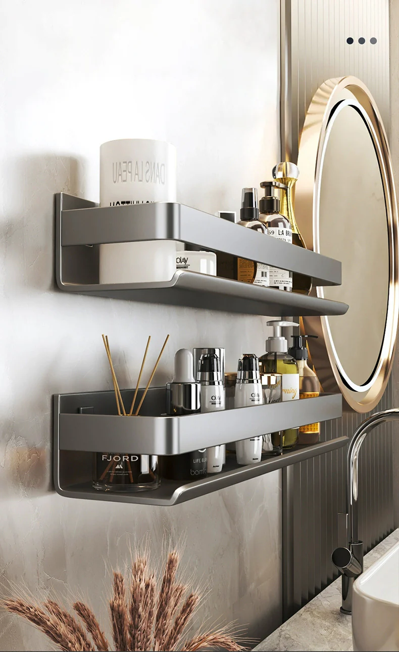 No-Drill Organizing Shelf Rack - Image 25