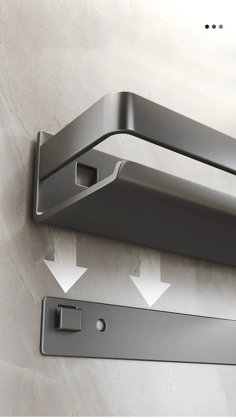 No-Drill Organizing Shelf Rack - Image 27