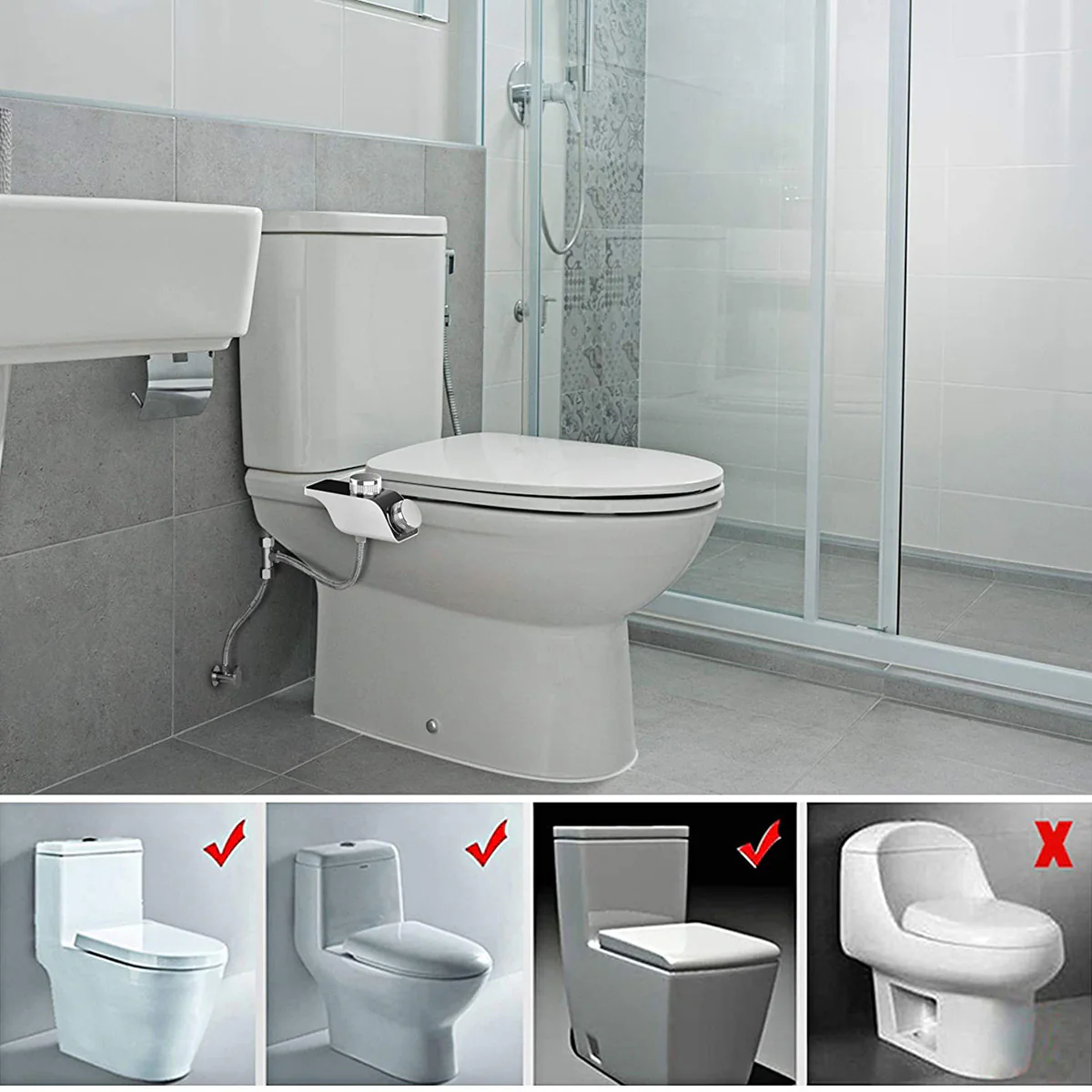 No-Plug-In-Electric Toilet Self-Cleaning Nozzle - Image 13
