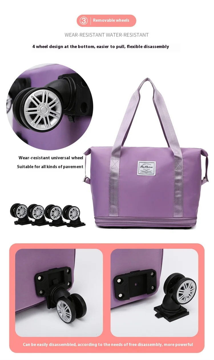 NomadTrek Foldable Rolling Bag - Image 14