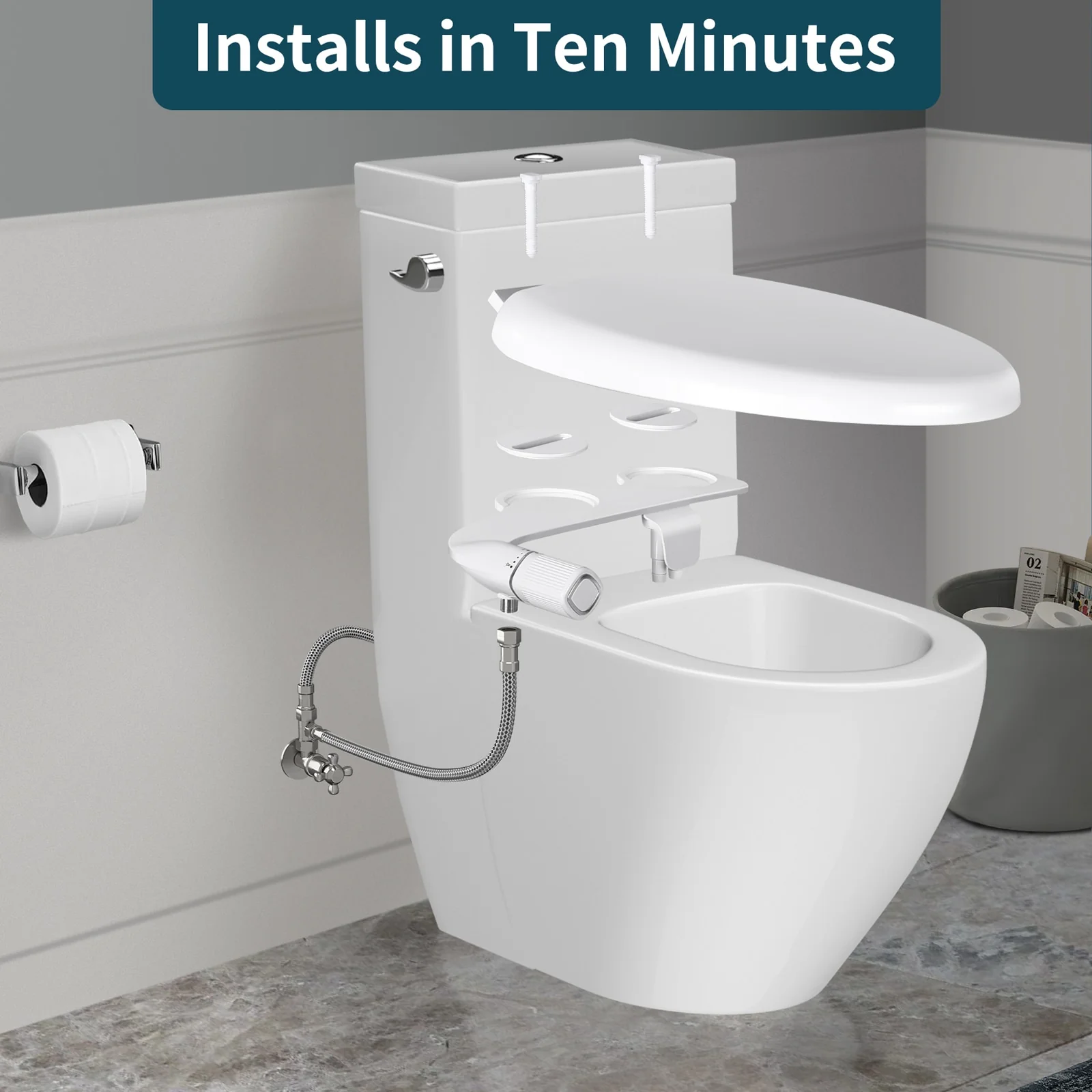Non-Electric Toilet Washer - Image 4