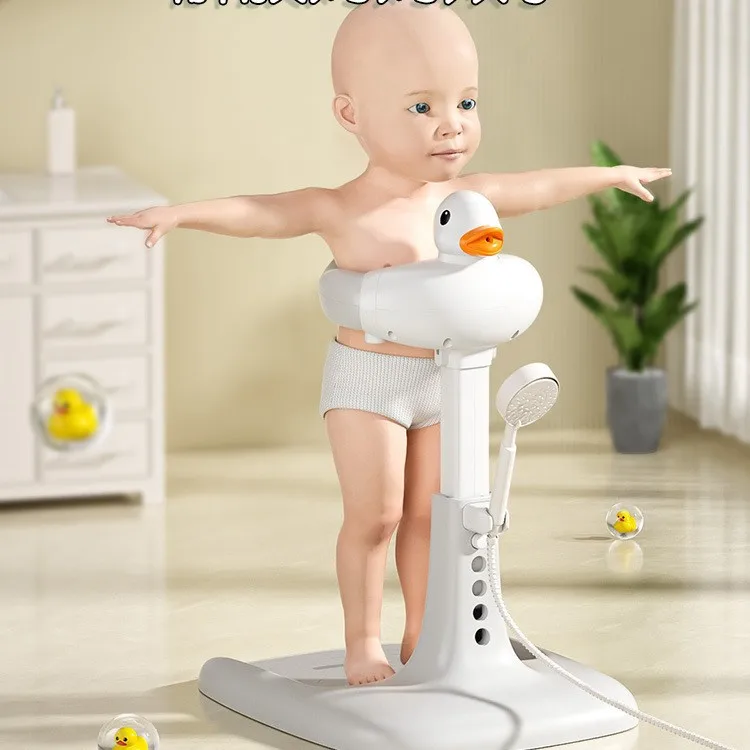 Non-slip Duck Baby Shower Stand - Image 2