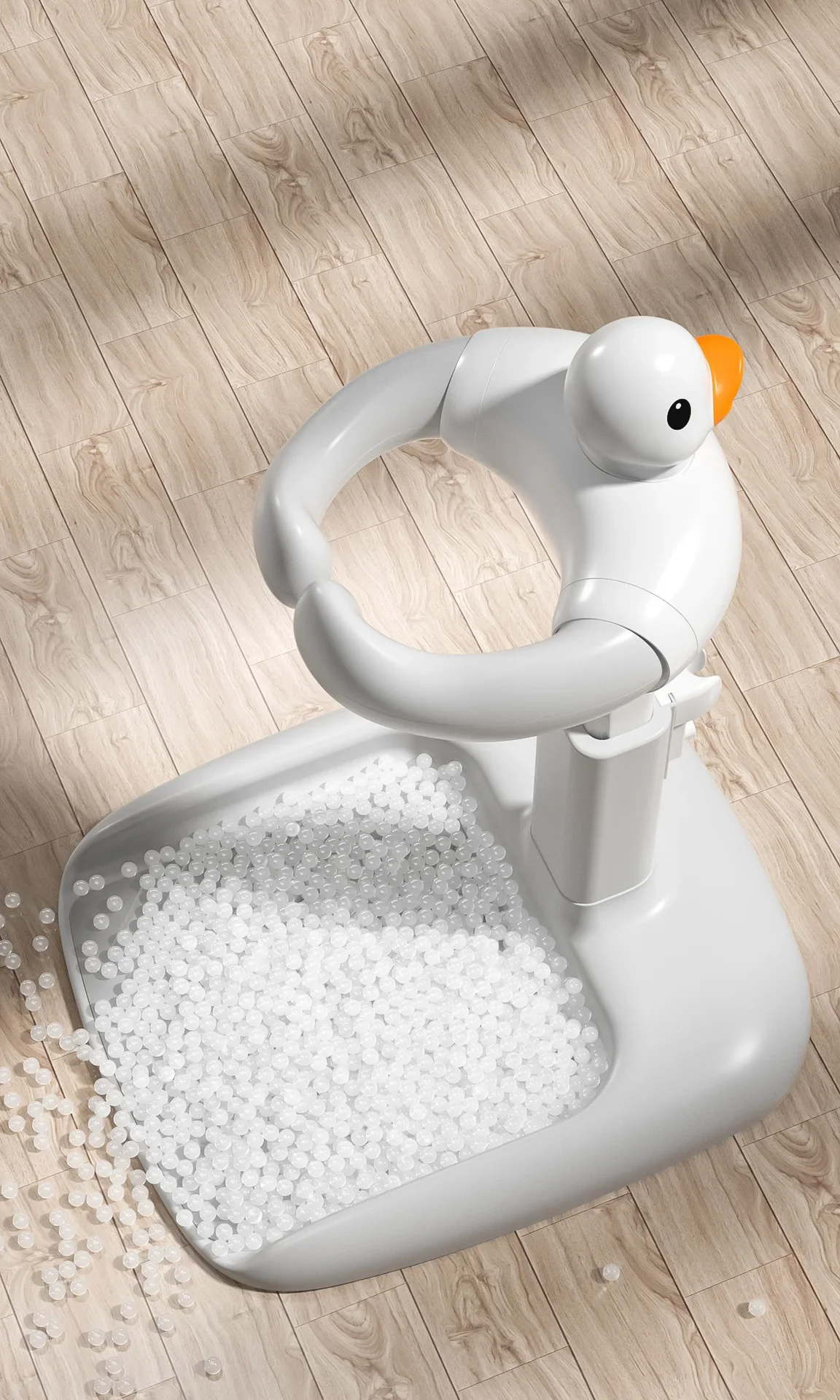 Non-slip Duck Baby Shower Stand - Image 20