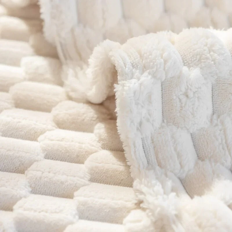 Non-Slip Plush Sofa Cover - Image 3