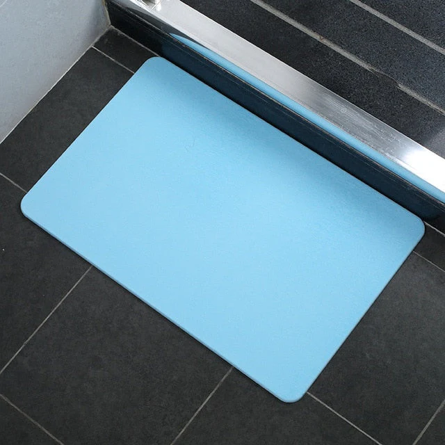 Non-slip Quick-drying Diatomite Bath Mat - Image 4