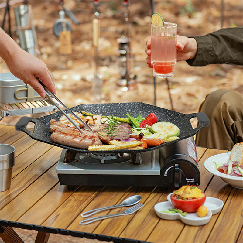 Non-Stick BBQ Grilling Pan - Image 8