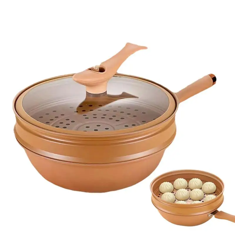 Non-Stick Clay Wok - Image 3