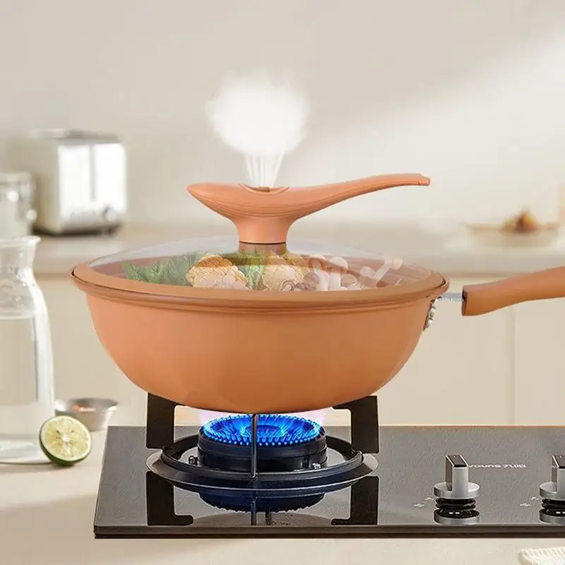 Non-Stick Clay Wok - Image 4