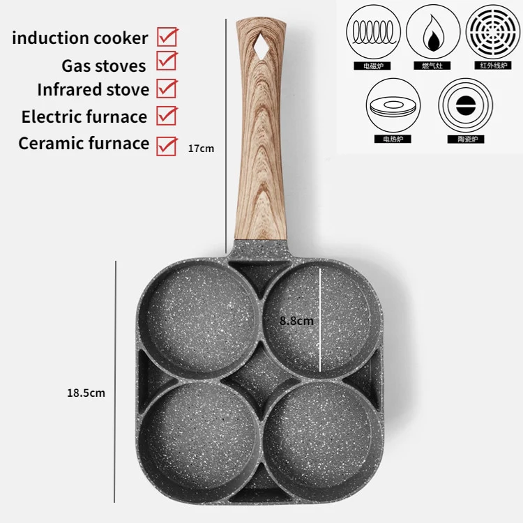 Non-stick Egg Breakfast Pan - Image 3