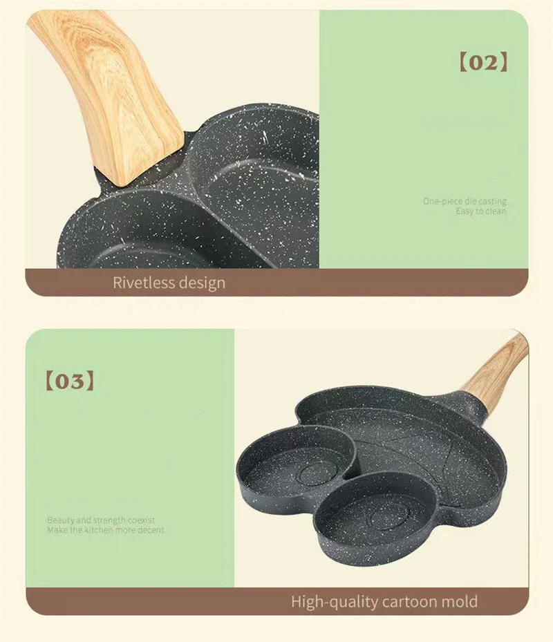 Non-Stick Frog-shaped Heart-shaped Pan - Image 14