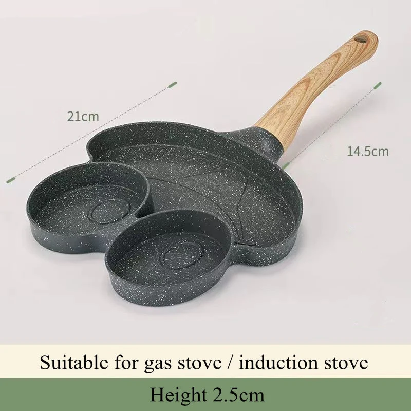 Non-Stick Frog-shaped Heart-shaped Pan - Image 2