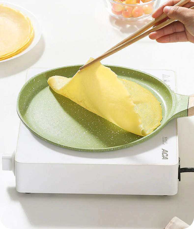 Non-Stick Stone Crepe Pancake Pan - Image 17