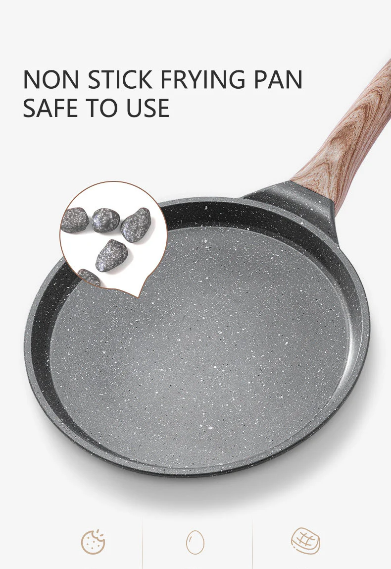 Non-Stick Stone Crepe Pancake Pan - Image 22