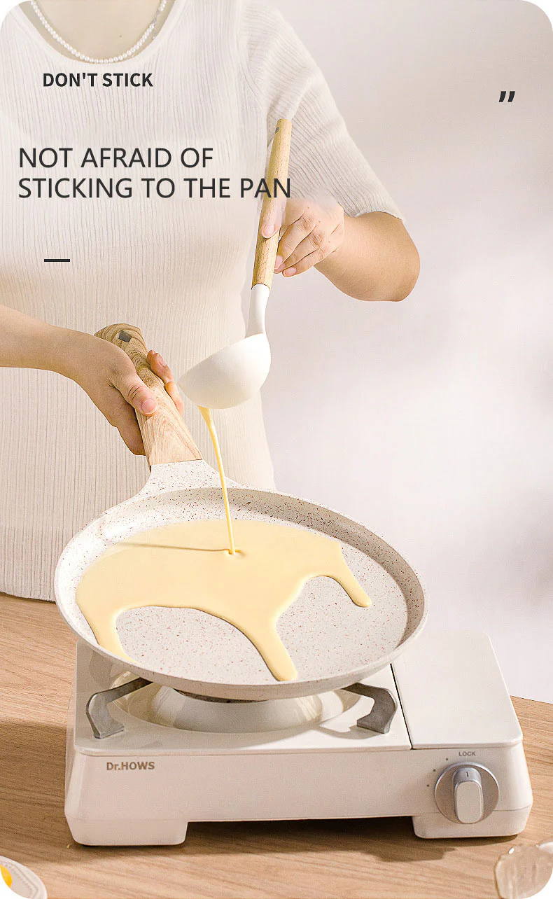 Non-Stick Stone Crepe Pancake Pan - Image 27