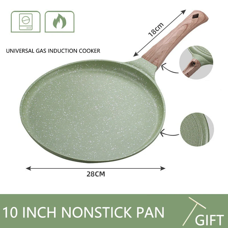 Non-Stick Stone Crepe Pancake Pan - Image 4
