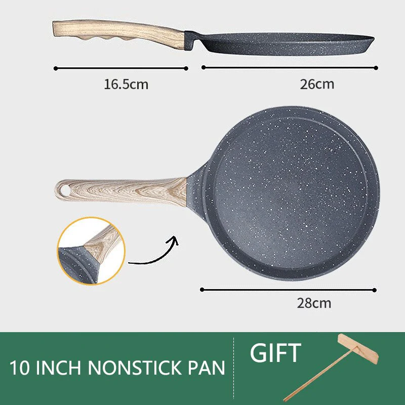 Non-Stick Stone Crepe Pancake Pan - Image 8