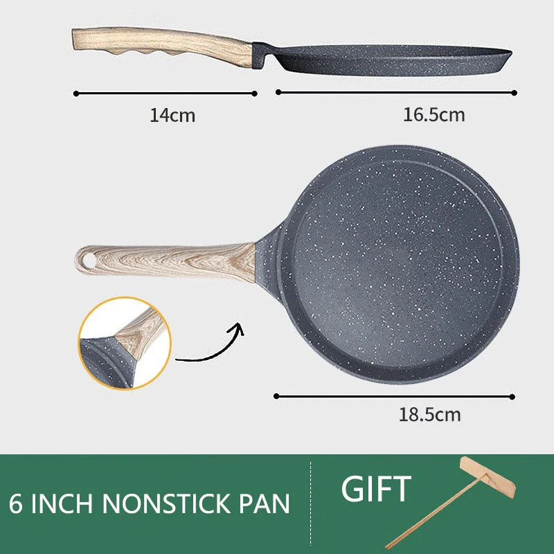 Non-Stick Stone Crepe Pancake Pan - Image 9