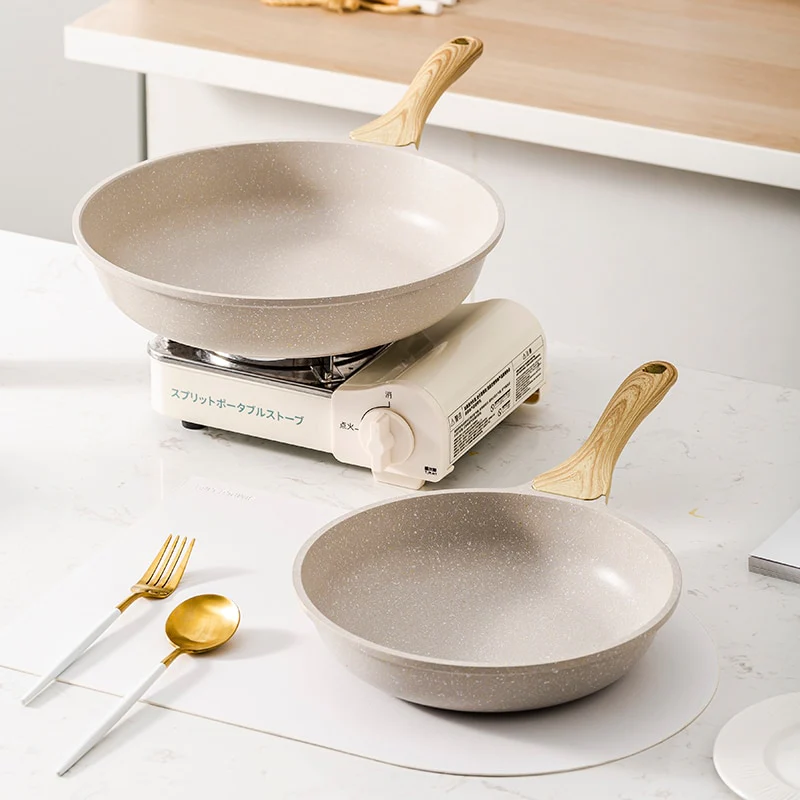 Non-Stick Stone Frying Pan Wok - Image 10