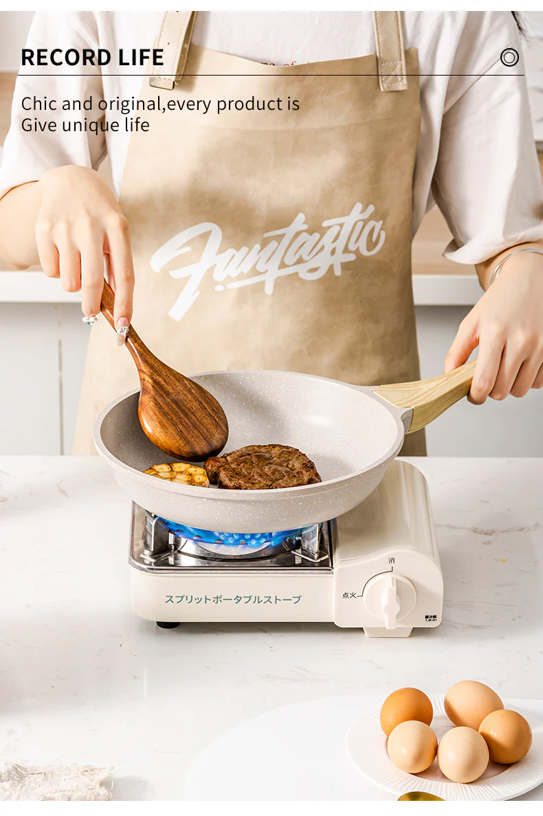 Non-Stick Stone Frying Pan Wok - Image 15