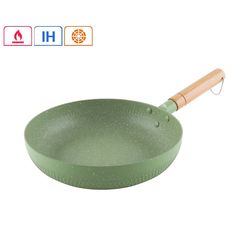 Non-Stick Stone Frying Pan Wok - Image 3