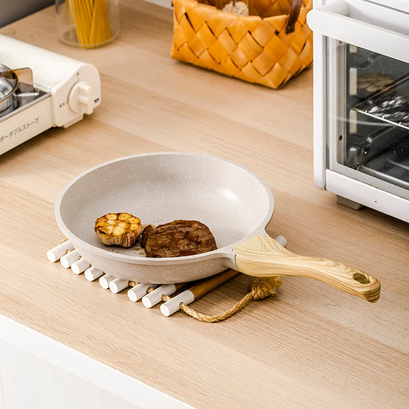 Non-Stick Stone Frying Pan Wok - Image 8