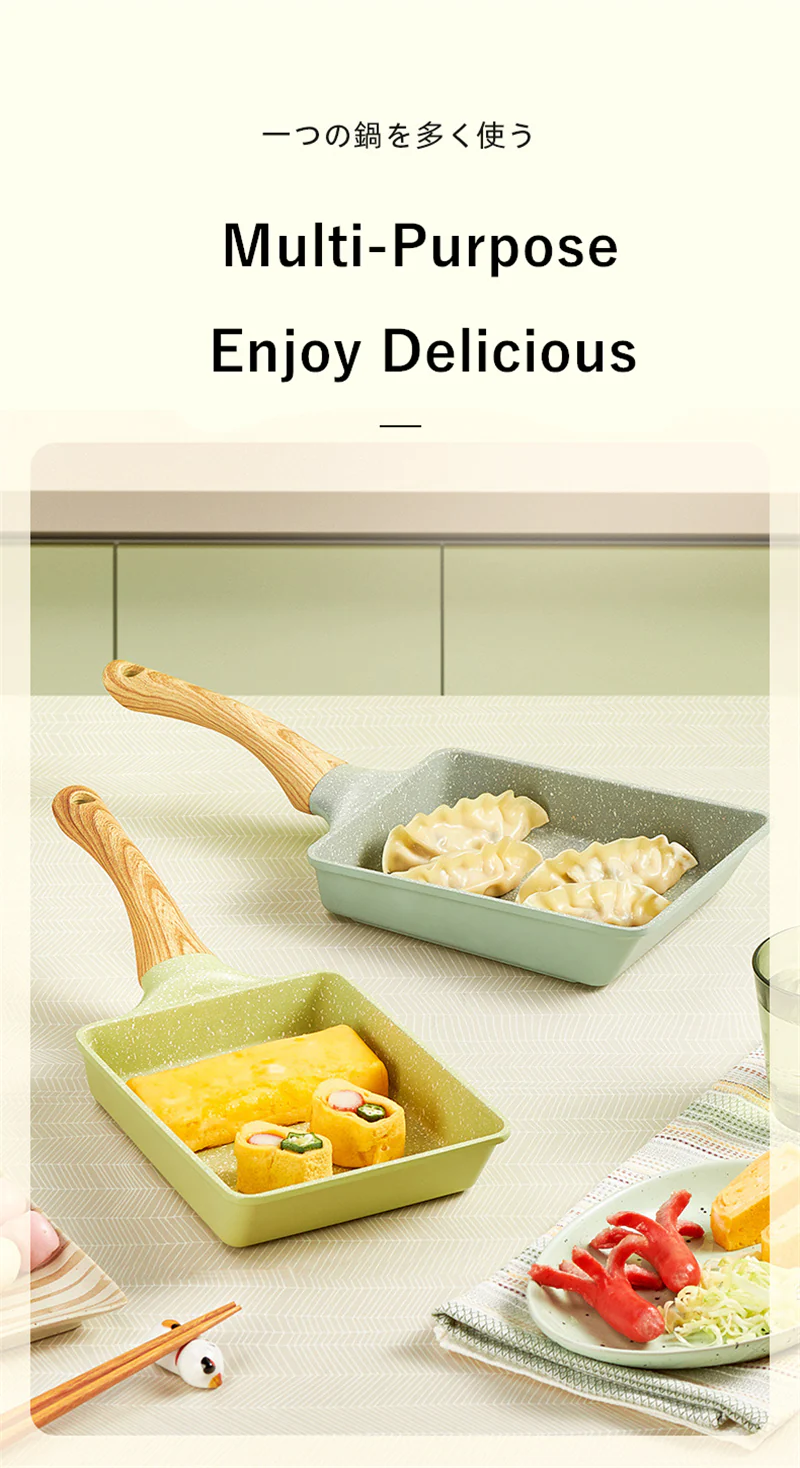 Non-Stick Wave Tamagoyaki Frying Pan - Image 10