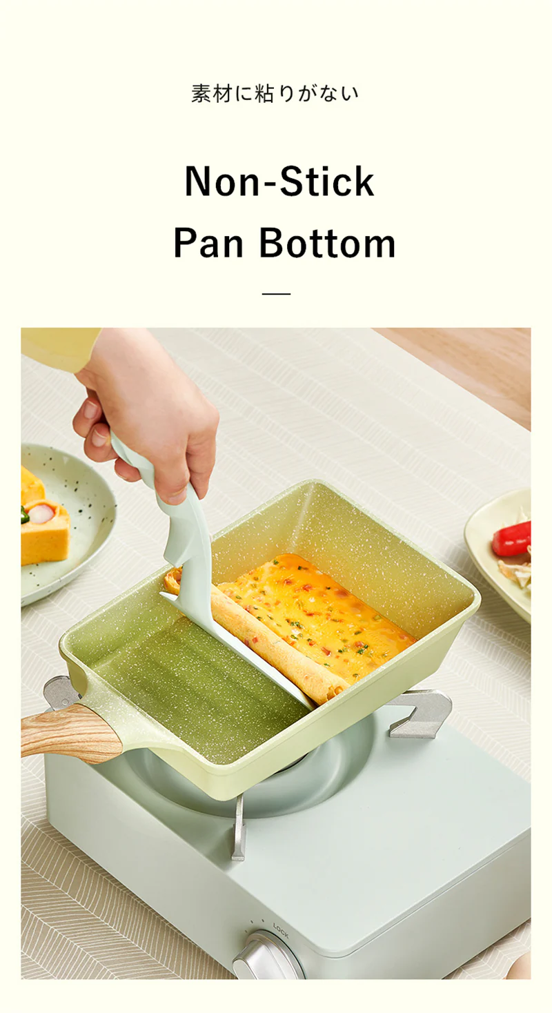 Non-Stick Wave Tamagoyaki Frying Pan - Image 12