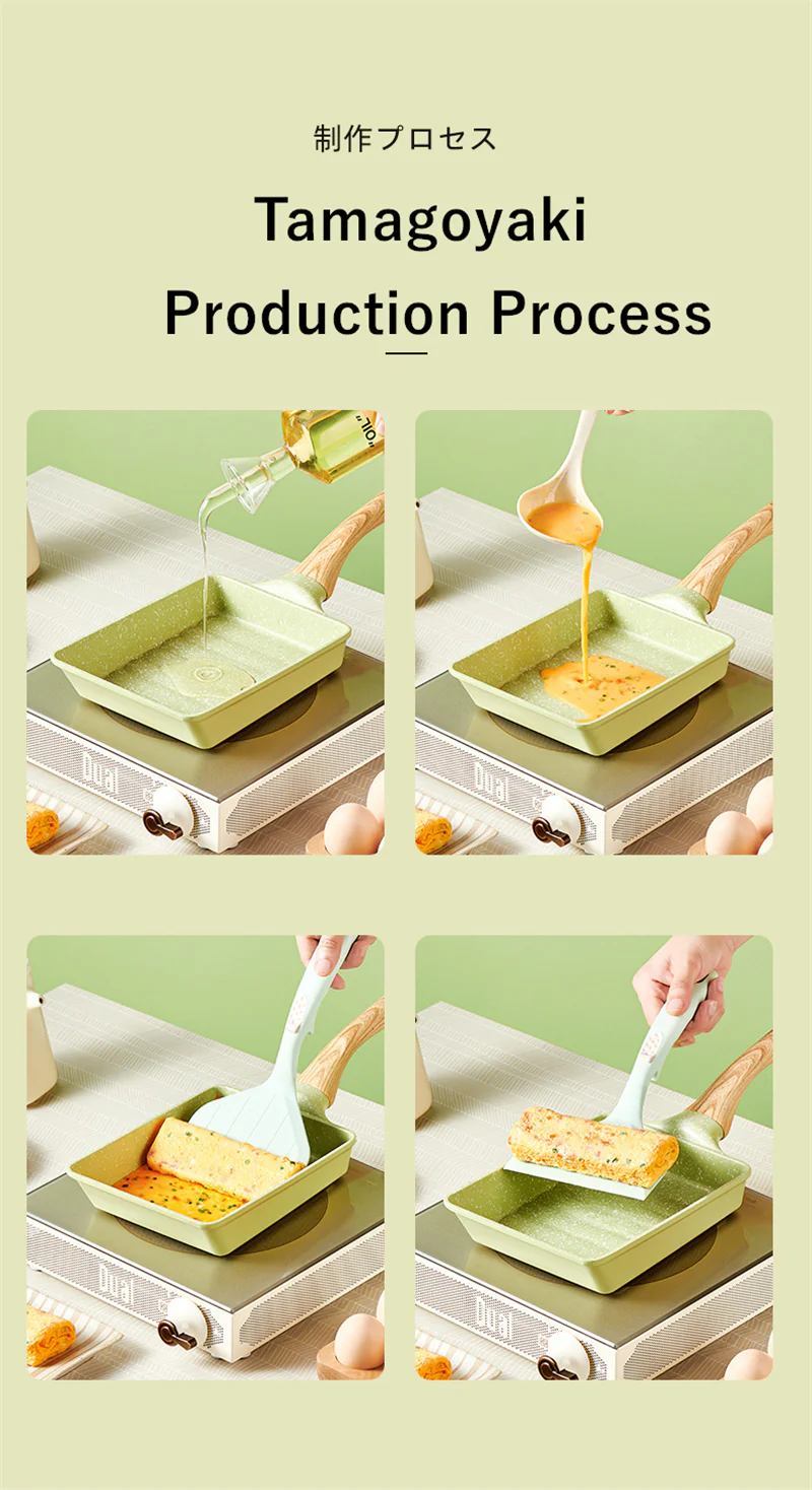Non-Stick Wave Tamagoyaki Frying Pan - Image 15