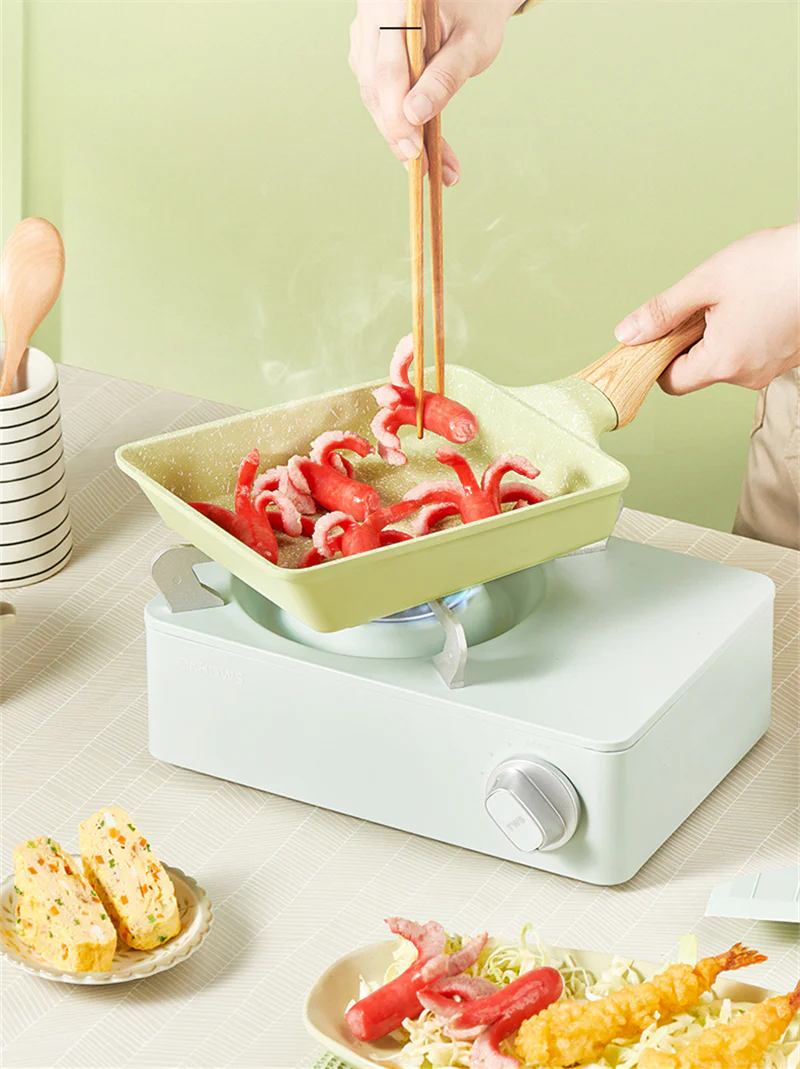 Non-Stick Wave Tamagoyaki Frying Pan - Image 8