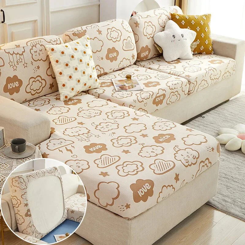 One Size Elastic Sofa Cover - Image 11