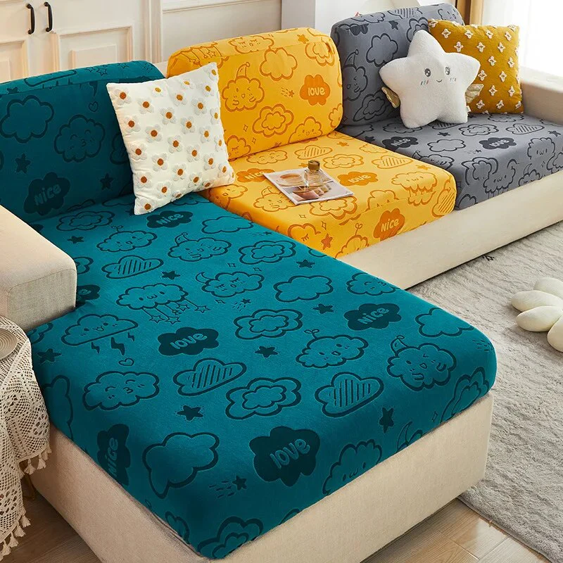 One Size Elastic Sofa Cover - Image 2