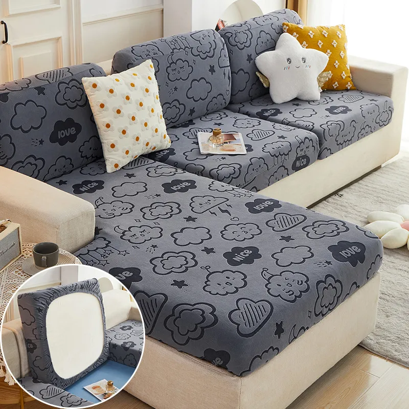 One Size Elastic Sofa Cover - Image 6
