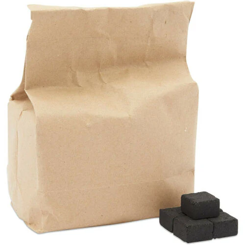 (Only Ship US The Lower 48) 100 Pack Coco Coir Coconut Charcoal Natural Compressed Hookah Coal Cubes 1x1x1" - Image 2