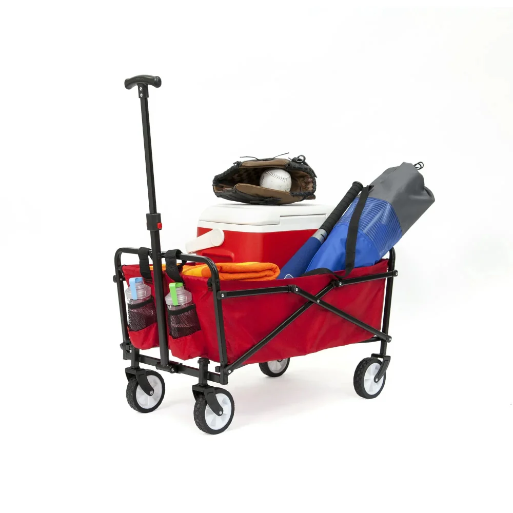 (Only Ship USA) Compact Outdoor Folding Wagon - Image 11