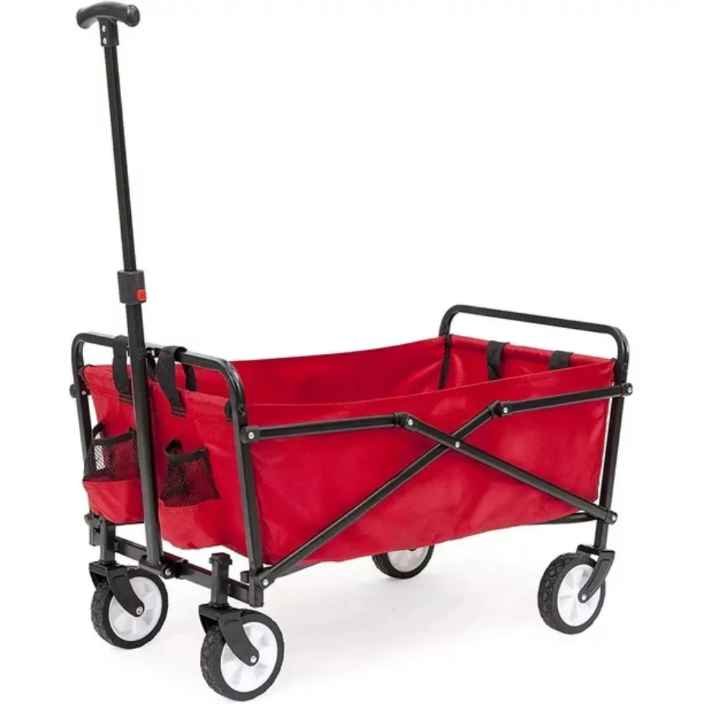 (Only Ship USA) Compact Outdoor Folding Wagon - Image 4