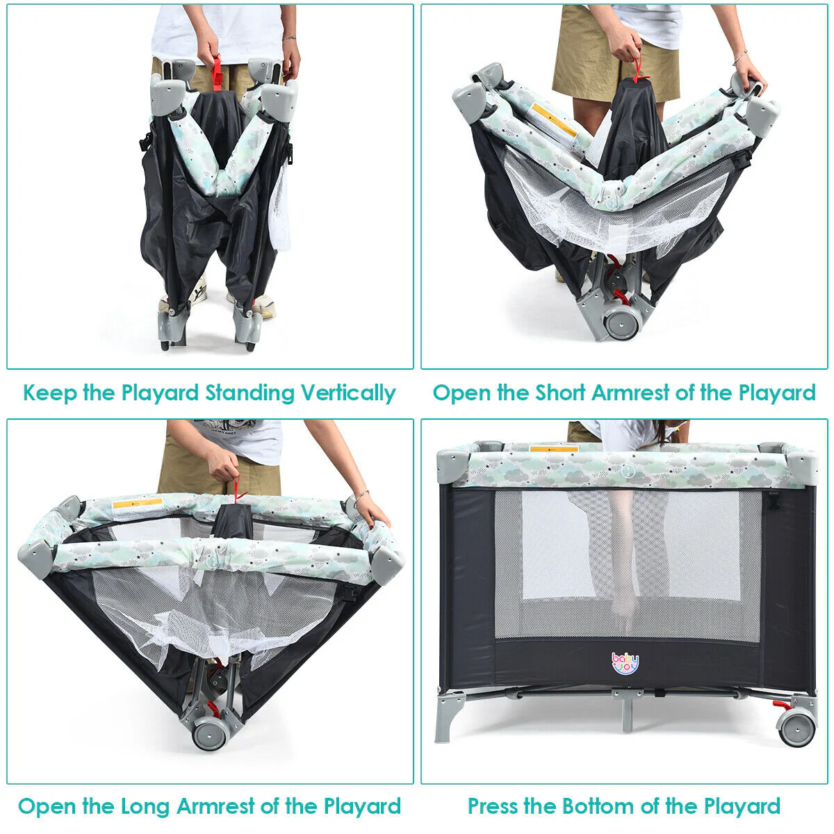 Portable Baby Crib - Image 8