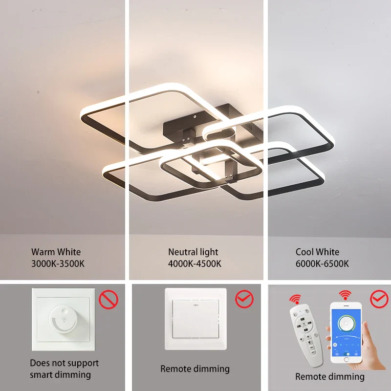 Opulentis Modern Led Chandelier - Image 6